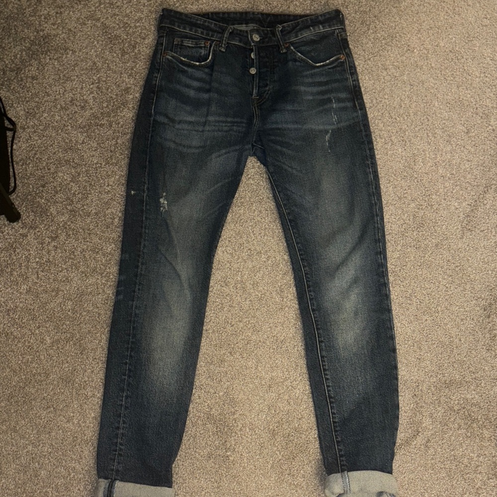 Men's Dark Denim Slim Jeans